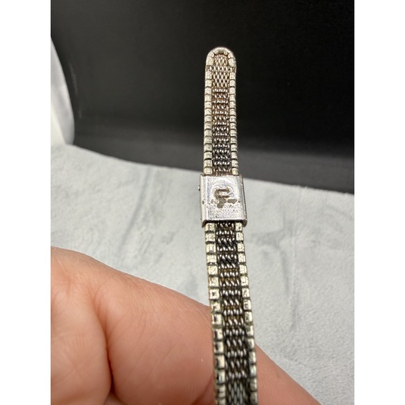 Vintage Hamilton Electronic Watch‎ Silver Tone Signed UNTESTED READ main image 9